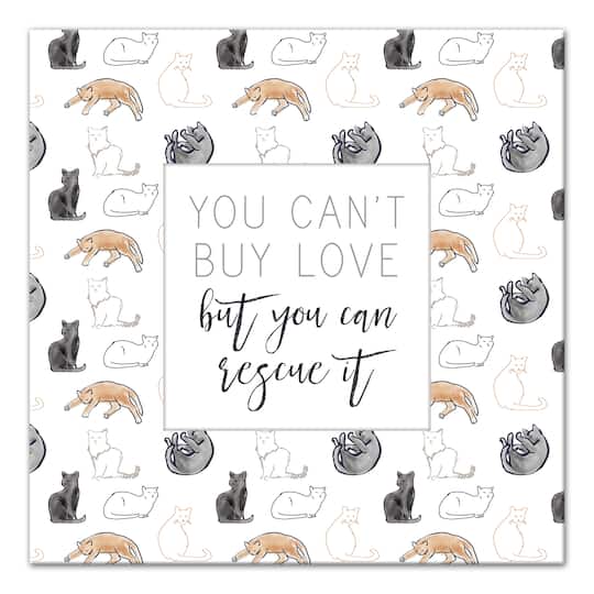 Rescue Dog Canvas Wall Art
